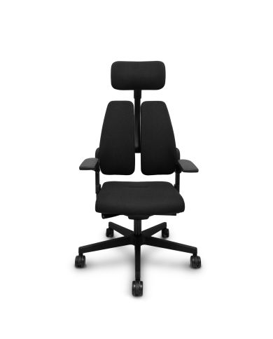 Silla Ergonómica Xilium Duo traslack tejido era brazos 3D y