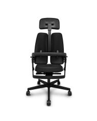 Silla Ergonómica Xilium Duo traslack tejido era brazos 3D y cabecero