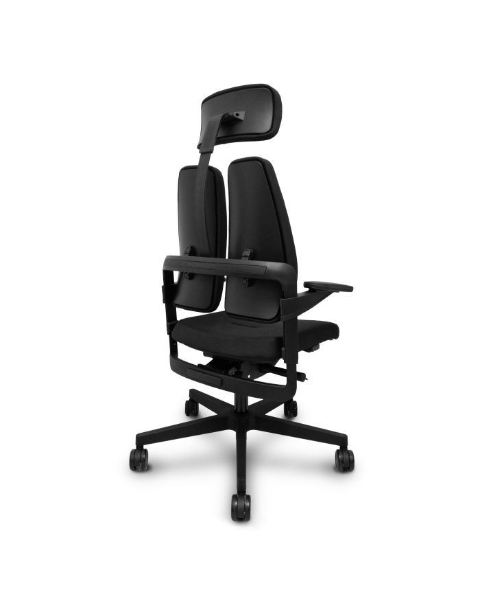Silla Ergonómica Xilium Duo traslack tejido era brazos 3D y