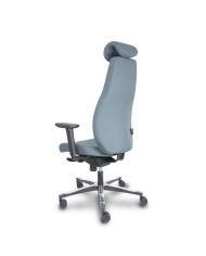 Silla Ergonómica Bjarg traslack bondai brazo 3D base cromada cabecero y lumbar