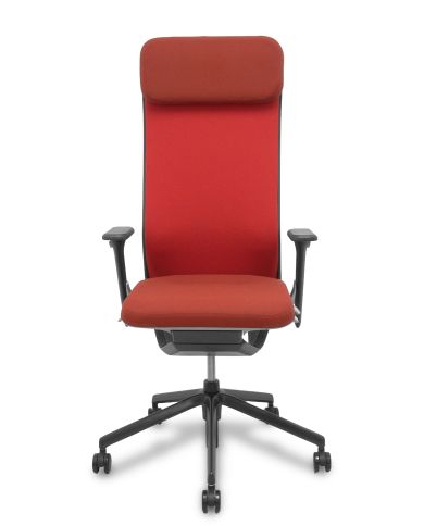 Silla Ergonómica YouTeam traslack Step brazos 4D, base alum