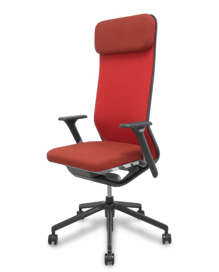 Silla Ergonómica YouTeam traslack Step brazos 4D, base alum