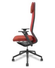 Silla Ergonómica YouTeam traslack Step brazos 4D, base alum cabecero