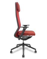 Silla Ergonómica YouTeam traslack Step brazos 4D, base alum cabecero