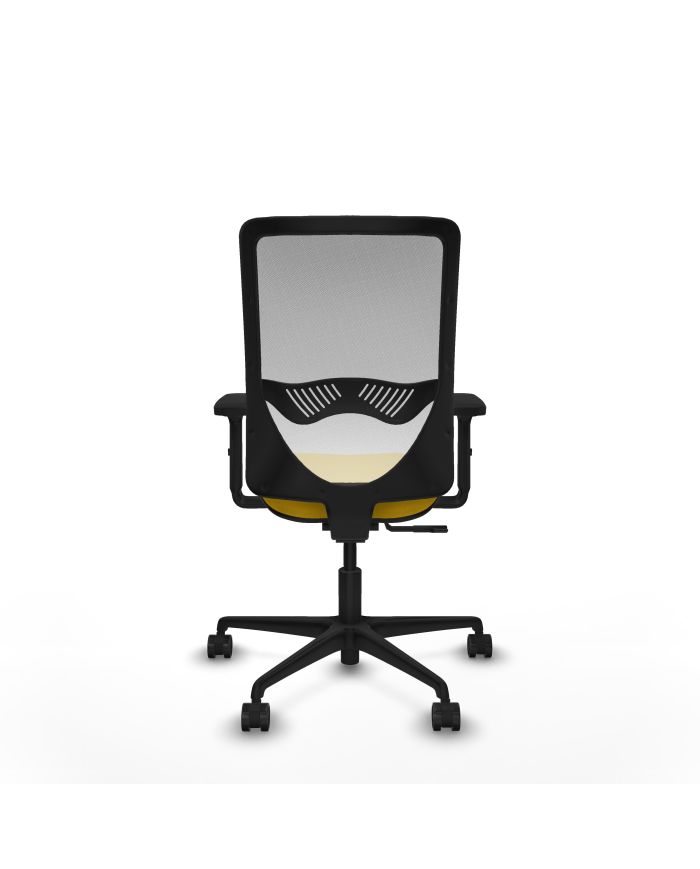 Silla Ergonómica Zulema sincro blanca bali brazos 2D base