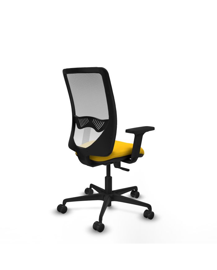 Silla Ergonómica Zulema sincro blanca bali brazos 2D base