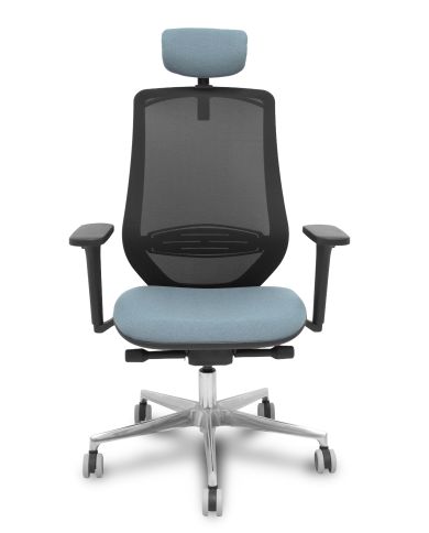 Silla Ergonómica Mardos traslack negra bali brazo 3D
