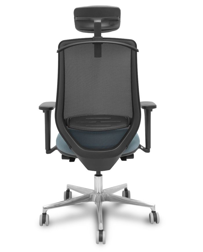 Silla Ergonómica Mardos traslack negra bali brazo 3D