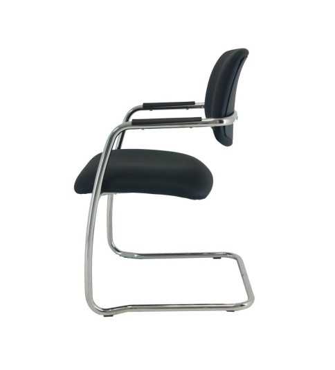 Silla confidente Teva tapizada