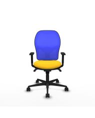 Silla Ergonómica Jorquera sincro brazos 1D base nailon