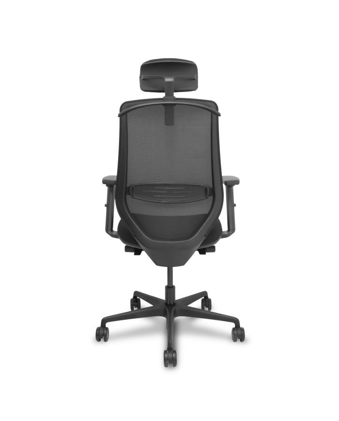 Silla Ergonómica Mardos traslack negra bali brazo 2D