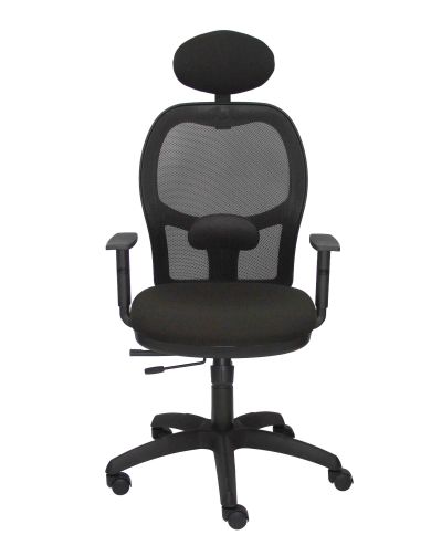 Silla Ergonómica Jorquera negra asiento bali con traslak y