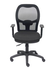 Silla Ergonómica Jorquera negra asiento bali con traslack