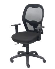 Silla Ergonómica Jorquera negra asiento bali con traslack