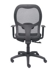 Silla Ergonómica Jorquera negra asiento bali con traslack