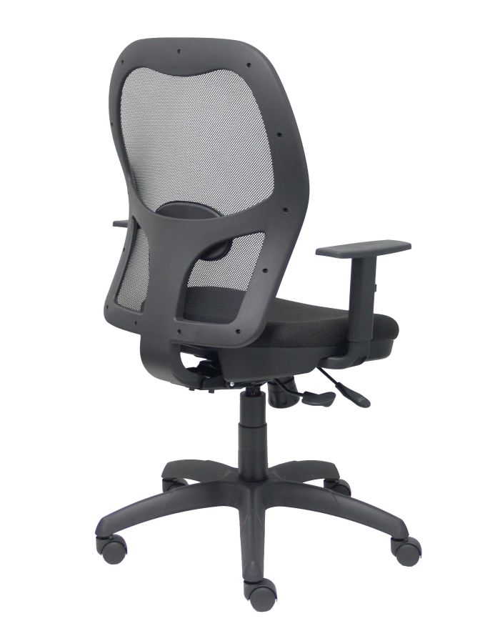 Silla Ergonómica Jorquera negra asiento bali con traslack