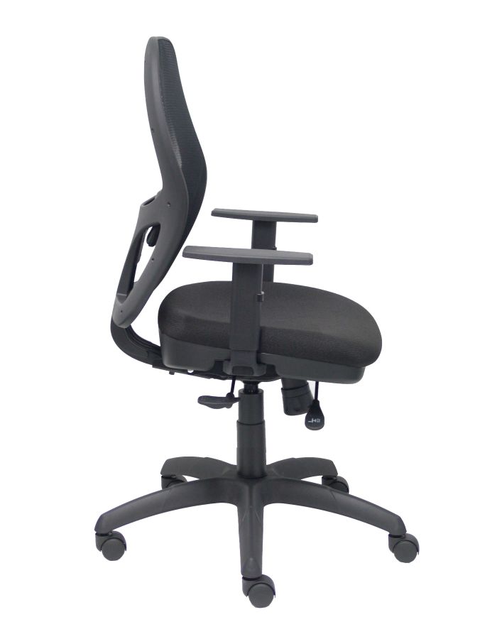 Silla Ergonómica Jorquera negra asiento bali con traslack