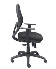 Silla Ergonómica Jorquera negra asiento bali con traslack