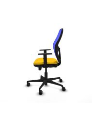 Silla Ergonómica Jorquera traslack bali brazos 1D base nailon
