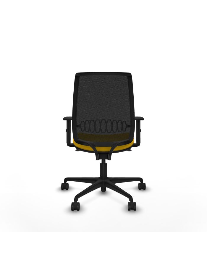Silla Ergonómica Alares sincro negra bali brazos 1D base nailon