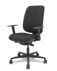 Silla Ergonómica Alares traslack tapizada bali brazo regulable