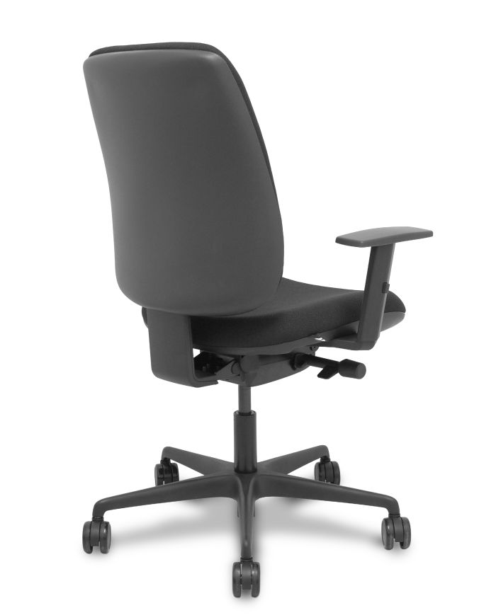 Silla Ergonómica Alares traslack tapizada bali brazo