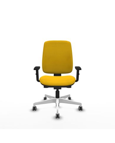 Silla Ergonómica Alares tapizada traslack bali brazos 1D