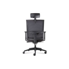 Silla ergonómica de oficina modelo COMFIEX, con cabezal, brazos regulables