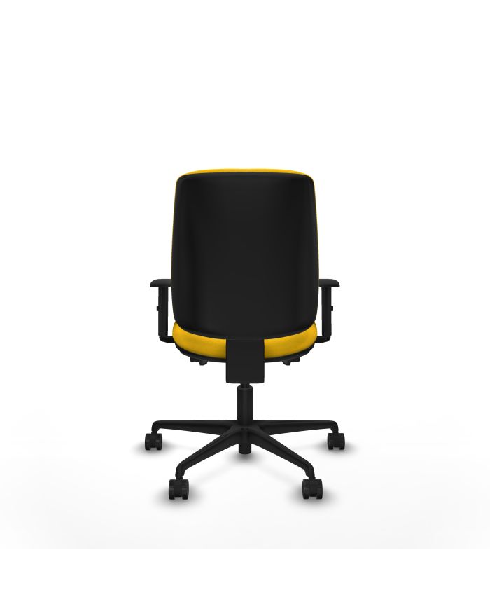 Silla Ergonómica Alares tapizada traslack bali brazos 1D base nailon