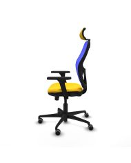 Silla Ergonómica Jorquera traslack brazos 3D base nailon cabecero 2D engomada