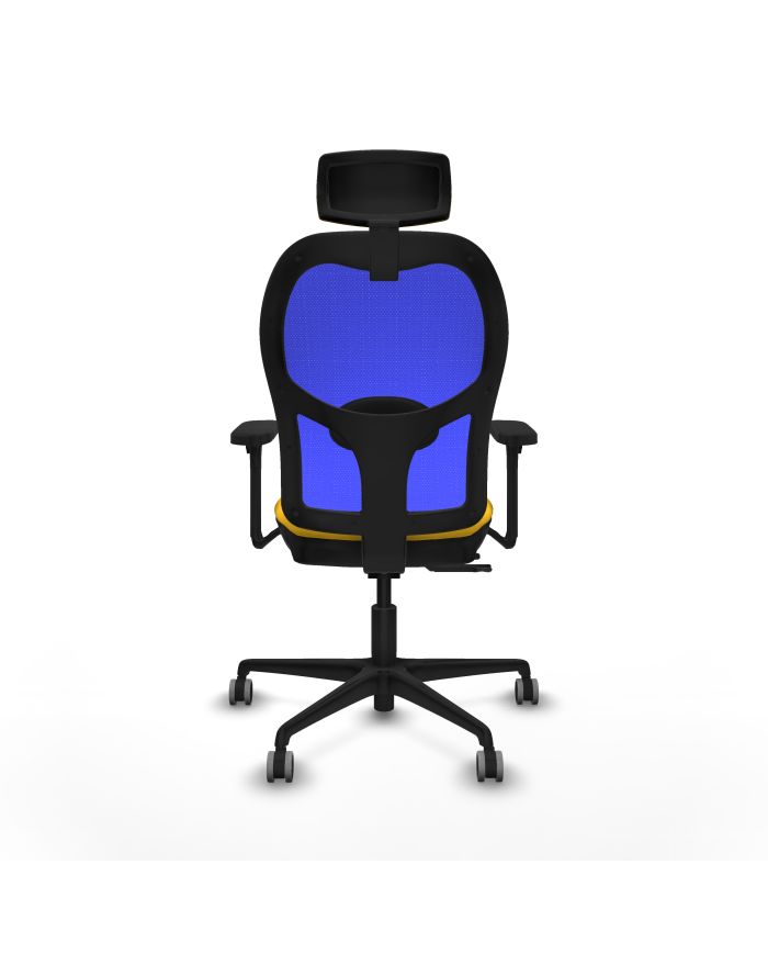 Silla Ergonómica Jorquera traslack brazos 3D base nailon cabecero 2D engomada