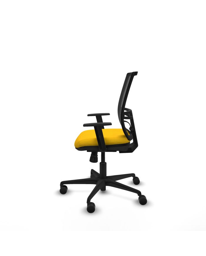 Silla Ergonómica Yunquera sincro negra bali brazos 1D base