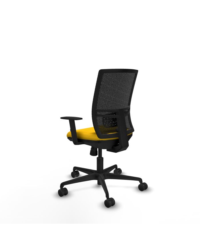 Silla Ergonómica Yunquera sincro negra bali brazos 1D base