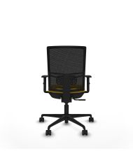 Silla Ergonómica Yunquera sincro negra bali brazos 1D base nailon