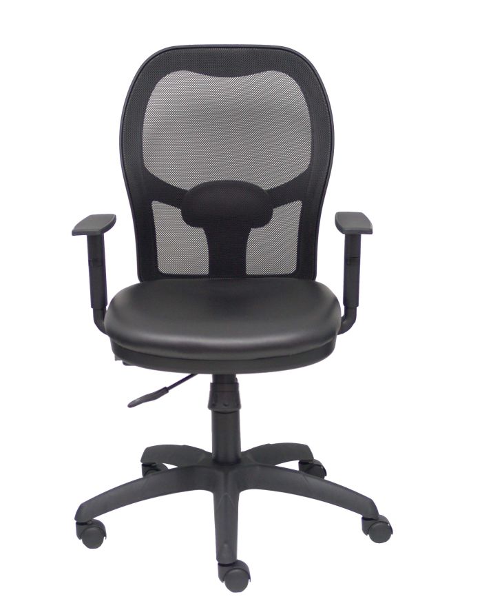 Silla Ergonómica Jorquera traslack negra asiento brazos regulables