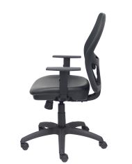 Silla Ergonómica Jorquera traslack negra asiento brazos regulables