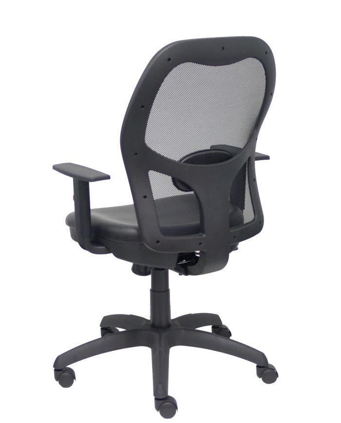 Silla Ergonómica Jorquera traslack negra asiento brazos regulables