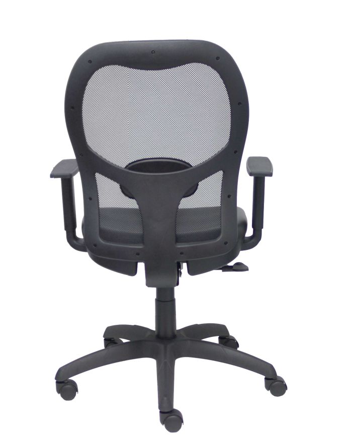 Silla Ergonómica Jorquera traslack negra asiento brazos regulables