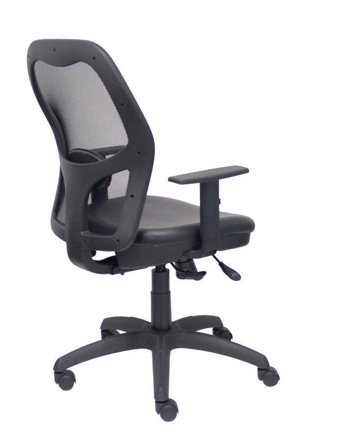 Silla Ergonómica Jorquera traslack negra asiento brazos regulables