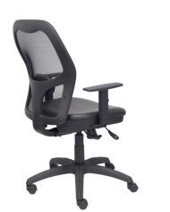 Silla Ergonómica Jorquera traslack negra asiento brazos regulables