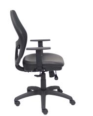 Silla Ergonómica Jorquera traslack negra asiento brazos regulables