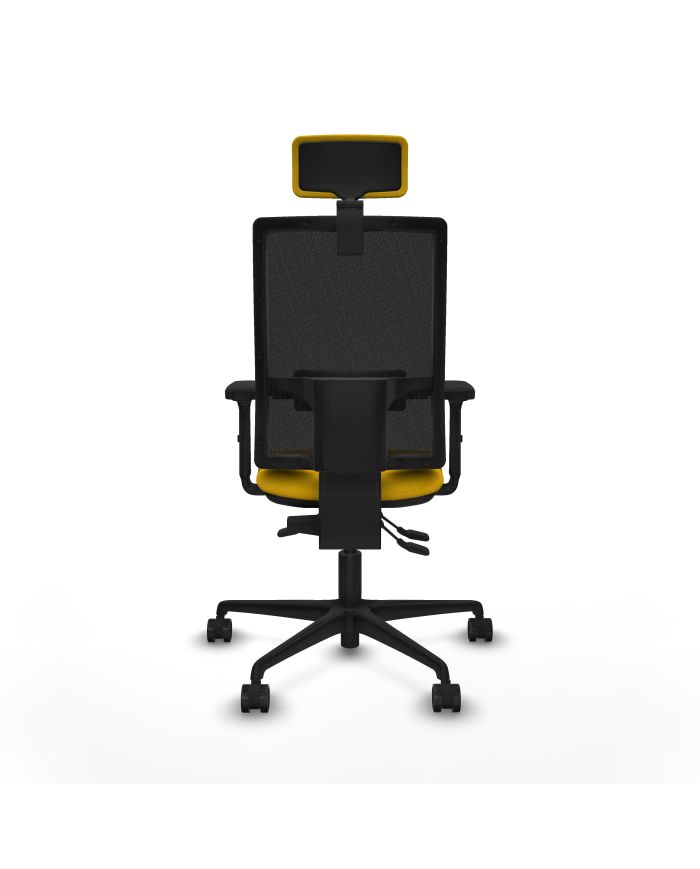 Silla Ergonómica Bormate asincro negra asiento bali brazos