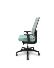 Silla Ergonómica Indeed traslack resp. asiento tonal claro brazos 2D base poliamida