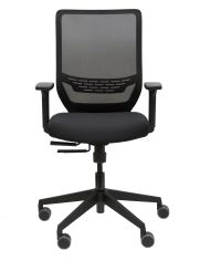 Silla Ergonómica Indeed traslacktapizada tonal color brazos 2D base poliamida