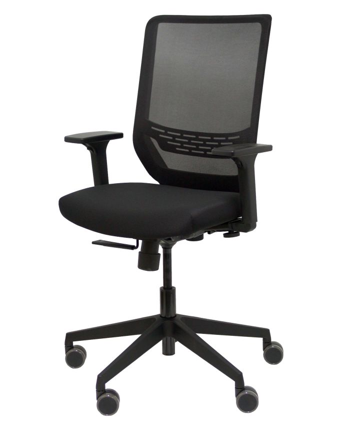 Silla Ergonómica Indeed traslacktapizada tonal color brazos