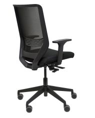 Silla Ergonómica Indeed traslacktapizada tonal color brazos 2D base poliamida cabecero