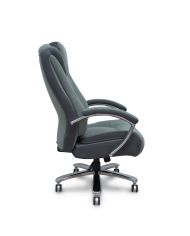 Sillón Ergo531 basculante tapizado y 3D color base cromo