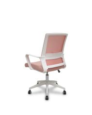 Silla Ergo535 blanca basculante respaldo asiento