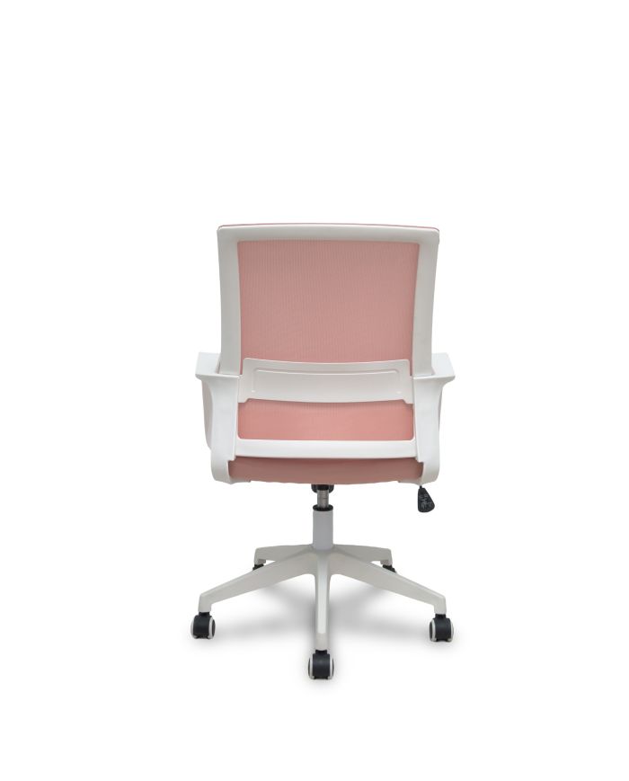 Silla Ergo535 blanca basculante respaldo asiento