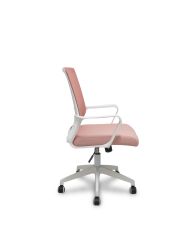 Silla Ergo535 blanca basculante respaldo asiento